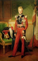 Louis-Charles-Philippe von Orleans (1814-96) Herzog von Nemours, 1833
